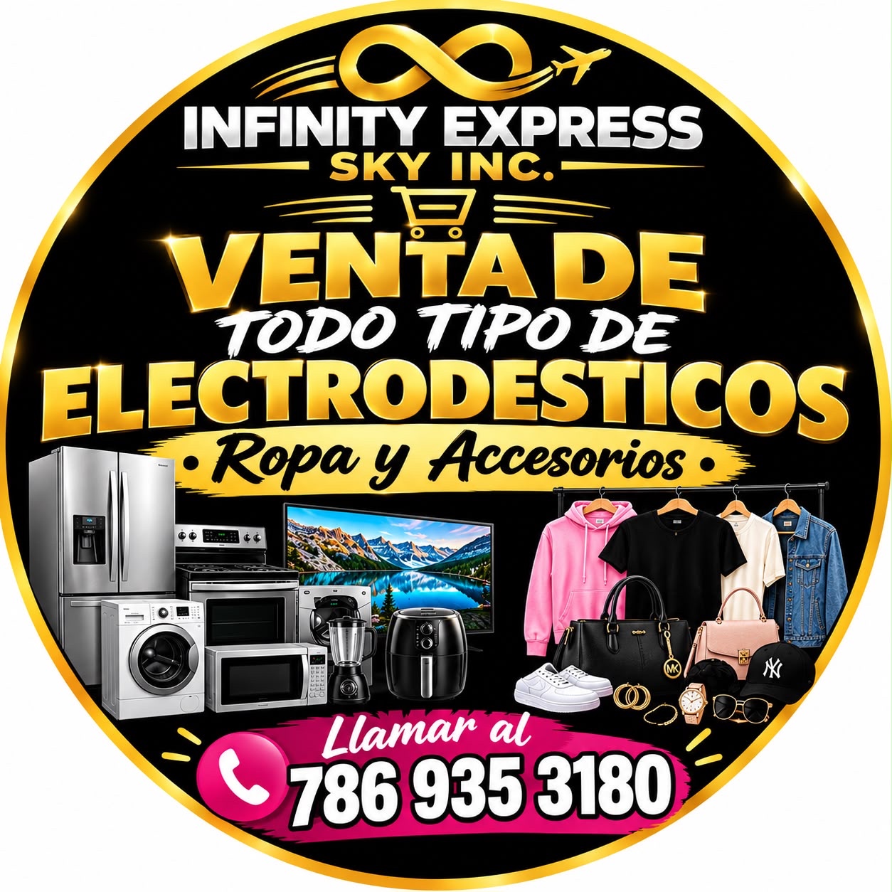Logo Infinity Express Sky Inc.